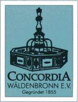 Logo der Concordia - Acht-Röhren-Brunnen